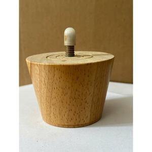 <b>Furniture</b> <b>Legs</b> 45*62*62mm Easy Installation Modern Sofa <b>Legs</b> Rubber <b>Wood</b> Vietnam Made Apartment Kitchen Dining Bedroom Living - Product Image 1