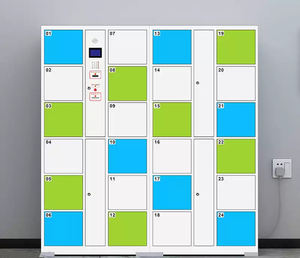 Système de casier électronique intelligent Casier à <span class=keywords><strong>colis</strong></span> automatique avec des matériaux en acier de fer Structure assemblée Serrure électronique - Product Image 4