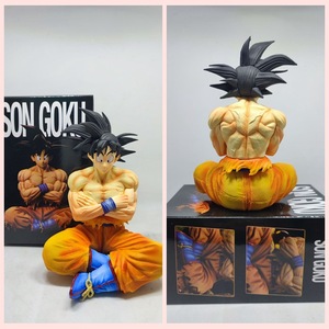 DBZ <span class=keywords><strong>Super</strong></span> <span class=keywords><strong>Saiyan</strong></span> Dragon Anime PVC Sitting Posture PVC Model Action Figure Toy Anime Figure Cartoon-Character Son <span class=keywords><strong>Goku</strong></span> Figure - Product Image 4
