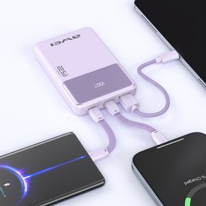 แบตสำรอง <span class=keywords><strong>Awei</strong></span> 3C Certified น้ำหนักเบา แบบ Li-Polymer ช่องเสียบ Type-C กำลังไฟ 22.5W ความจุขนาดใหญ่พิเศษ พร้อมหน้าจอ LED พก<span class=keywords><strong>พา</strong></span>สะดวก - Product Image 4