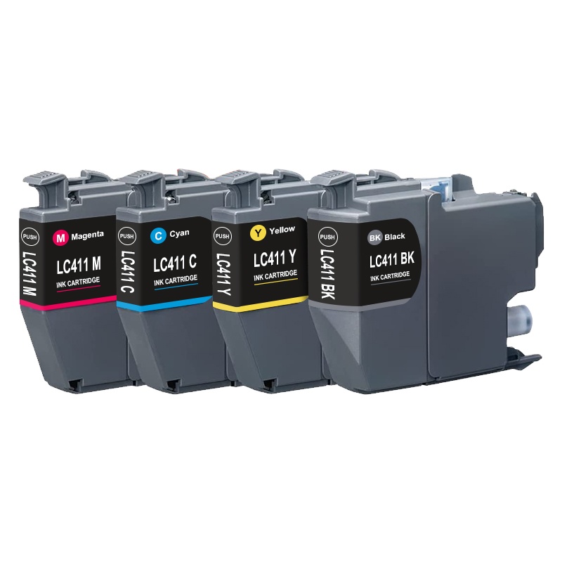 HS LC411 LC 411 411XL совместимый чернильный картридж для Brother DCP-J526N DCP-J914N DCP-J926N MFC-J904N MFC-J739DN MFC-J939DN принтера
