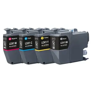 HESHUN LC411XL 411 Compatible Ink Cartridge for Brother DCP-J926N-W/B MFC-J904N MFC-J939DN/DWN MFC-J739DN/DWN