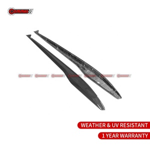 สเกิร์ตข้างคาร์บอนไฟเบอร์แบบแห้งสไตล์ OEM สำหรับ Chevrolet Corvette Z06 แผงร็อคเกอร์แบบ Pre-Preg แท้ ขายส่ง - Product Image 2