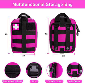 OEM Novedoso SOS Botiquines <span class=keywords><strong>de</strong></span> primeros auxilios SOS Kit <span class=keywords><strong>de</strong></span> <span class=keywords><strong>supervivencia</strong></span> en el desierto Profesional Acampar al aire libre Mujeres Regalos Rosa Kits <span class=keywords><strong>de</strong></span> <span class=keywords><strong>supervivencia</strong></span> - Product Image 5