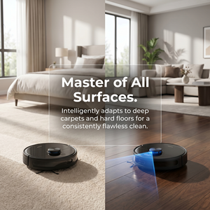 Smart Robot Vacuum Cleaner with Self-Emptying Station, LiDAR Navigation, Strong Suction & App Control for Home Hard Floor Carpet - Product Image 4