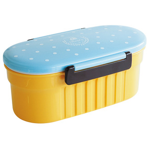 Single Layer <b>Plastic</b> <b>Lunch</b> <b>Box</b> Rectangle With Lid For Children Meal Storage - Product Image 4