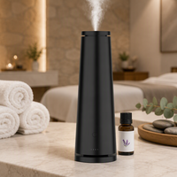 Diffuseur d'huiles essentielles sans eau 120 ml contrôlé par l'application Smart Life, nébuliseur à air froid, machine à parfum réglable