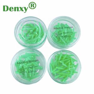 Cuneo diamantato dentale Denxy colorato dentario cunei diamantati flessibili Kit assortiti 210 pz/scatola cunei adattivi dentali - Product Image 6