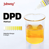 Réactif de chlore résiduel 10 ml 0-2 mg/L Liquide Certifié CE Personnalisable OEM JUBWAY C01-1 Haute Concentration Portable pour l'eau potable