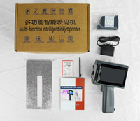 Imprimante jet d'encre thermique semi-automatique portable de haute précision 12,7 mm pour l'impression de codes-barres, dates d'expiration et logos sur cartons