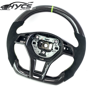 <span class=keywords><strong>Volante</strong></span> de fibra de carbono para <span class=keywords><strong>Mercedes</strong></span> Benz C E CLS <span class=keywords><strong>AMG</strong></span> CLASS W204 W205 W212 W213 W217 W218 E300 E400 SLK <span class=keywords><strong>CLK</strong></span> - Product Image 2