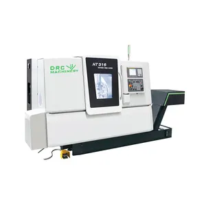 Mini CNC Turning Metal Lathe HT2 China 3 Axis 4 Axis Slant Bed Type Cnc Lathe Turning Center Y Axis With Live Tool