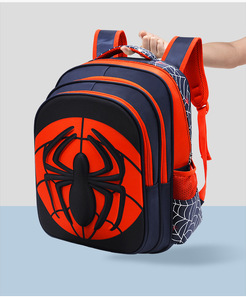 <span class=keywords><strong>Mochila</strong></span> Escolar con Estampado de Spiderman, Impermeable, para Niños, con Forro de Poliéster, Cierre de Cremallera, Hecha de Material Oxford - Product Image 5