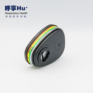 Hochwertiger, komfortabler Schutz gegen Verschmutzung Organische <span class=keywords><strong>Gas</strong></span>-Dampfsäure-<span class=keywords><strong>Gas</strong></span> filter box Austauschbare Sprühfarben-Gasmaske - Product Image 4