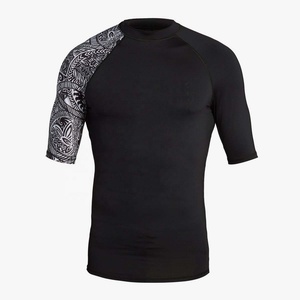 Camiseta de Compresión Personalizada para Hombre 2026, Estampado Floral por Sublimación, Antiarrugas, Protección UV, Manga Larga, Camisas Casuales para Hombre - Product Image 3