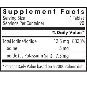 Le compresse di iodio supportano la funzione tiroidea per l'energia e la salute metabolica migliora l'integratore di iodio per unghie e unghie dei capelli - Product Image 3