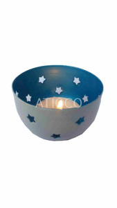Luxury Nordic Custom Simple Colored Cylinder <b>Candle</b> Jar Matt <b>Concrete</b> Votive and Tealight Metal Wholesale - Product Image 5