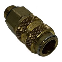 PLC Snelkoupling 21KAAW10MPX 21 SNELKOUPLING 1/8" BITENDRAAD RECTUS, Brass ...... Warranty Product
