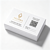Boîte magnétique rigide personnalisée avec insert pour 4 flacons et logo en feuille d'or pour coffrets cadeaux d'échantillons de parfum ou de fragrance