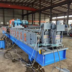 Máquina formadora de rollos de canal de correa <span class=keywords><strong>C</strong></span> de puntal unistrut ranurado de acero formado en frío - Product Image 5