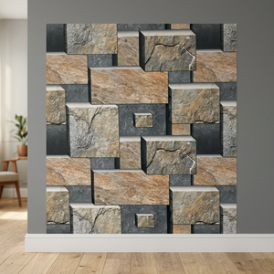 Digital Glazed 12x24 30x60cm 300x600mm Rustic 3D Rectified Acid-Resistant Non-Slip Ceramic Wall Tiles Home Decorative Building - Product Image 4