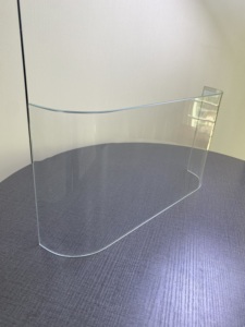Verre trempé double courbure haute transparence, verre renforcé sur mesure pour projets de murs-rideaux et fenêtres de bâtiments - Product Image 1