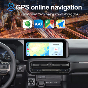 วิทยุติดรถยนต์ Android หน้าจอสัมผัส 12.3 นิ้ว พร้อมระบบนำทาง GPS สำหรับ Toyota Prado Land Cruiser ปี 2024-2025 รองรับ Bluetooth 5.0 และความละเอียด 1920x720 - Product Image 5