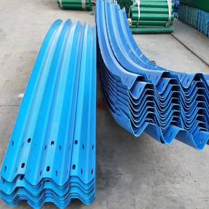 Barriera di sicurezza del Guardrail della barriera di sicurezza della superstrada a tre onde galvanizzata - Product Image 4