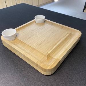 Vente chaude 2024 Ensemble de planches à découper pour fromage personnalisées <span class=keywords><strong>Planche</strong></span> à <span class=keywords><strong>charcuterie</strong></span> personnalisée <span class=keywords><strong>Planche</strong></span> à fromage en bambou extra large et ensemble de couteaux - Product Image 4