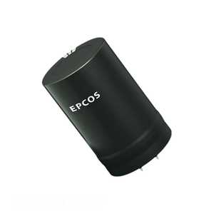 Condensador de Canal de Fabricante CAP ALUM 250V POLAR de Orificio Pasante 470 uF B43644F2477M067 - Product Image 1