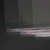 Pochettes Cellophane transparentes refermables, 100 pièces, sac auto-adhésif OPP pour la boulangerie, décoration adhésive