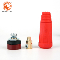Sunton 10-25 Tig Welding Quick Fast Plug Connecteurs de câble de soudage mâle et femelle Plug and Socket