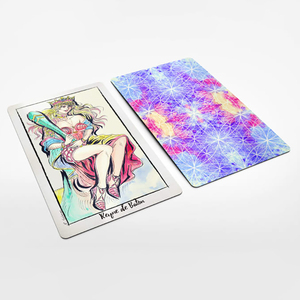 Cartes à jouer personnalisées <span class=keywords><strong>Oracle</strong></span> Goddess Cats Tarot Carte de jeu imprimée avec logo brodé Emballage personnalisé - Product Image 1