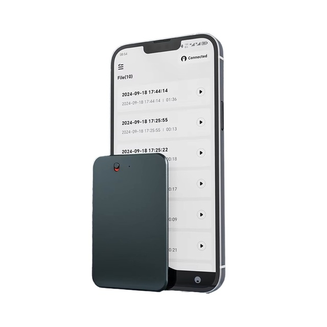 AI Voice Recorder Note Voice Recorder App Control Transcribe Summarize AI Technology 112 Languages Memory Audio Recorder PLAUD