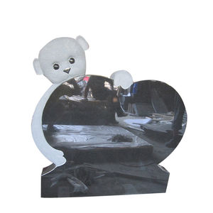 Натуральный гранит, современные памятники, оптовая продажа, белая гранитная подкладка с ангельскими крыльями, памятник кладбища, материал для продажи - Product Image 5