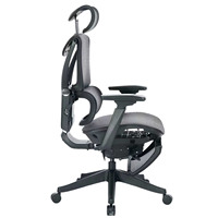 Chaise de bureau ergonomique pivotante en maille intégrale de conception moderne personnalisée avec appui-tête réglable