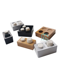 Porte-serviettes compressés miniatures en résine de bambou pour hôtel et restaurant du Zhejiang, écologiques, serviettes magiques pour le visage
