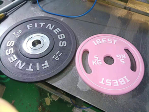 Placa de peso de hierro fundido Placas de pesas de hierro fundido comunes baratas Gimnasio - Product Image 3