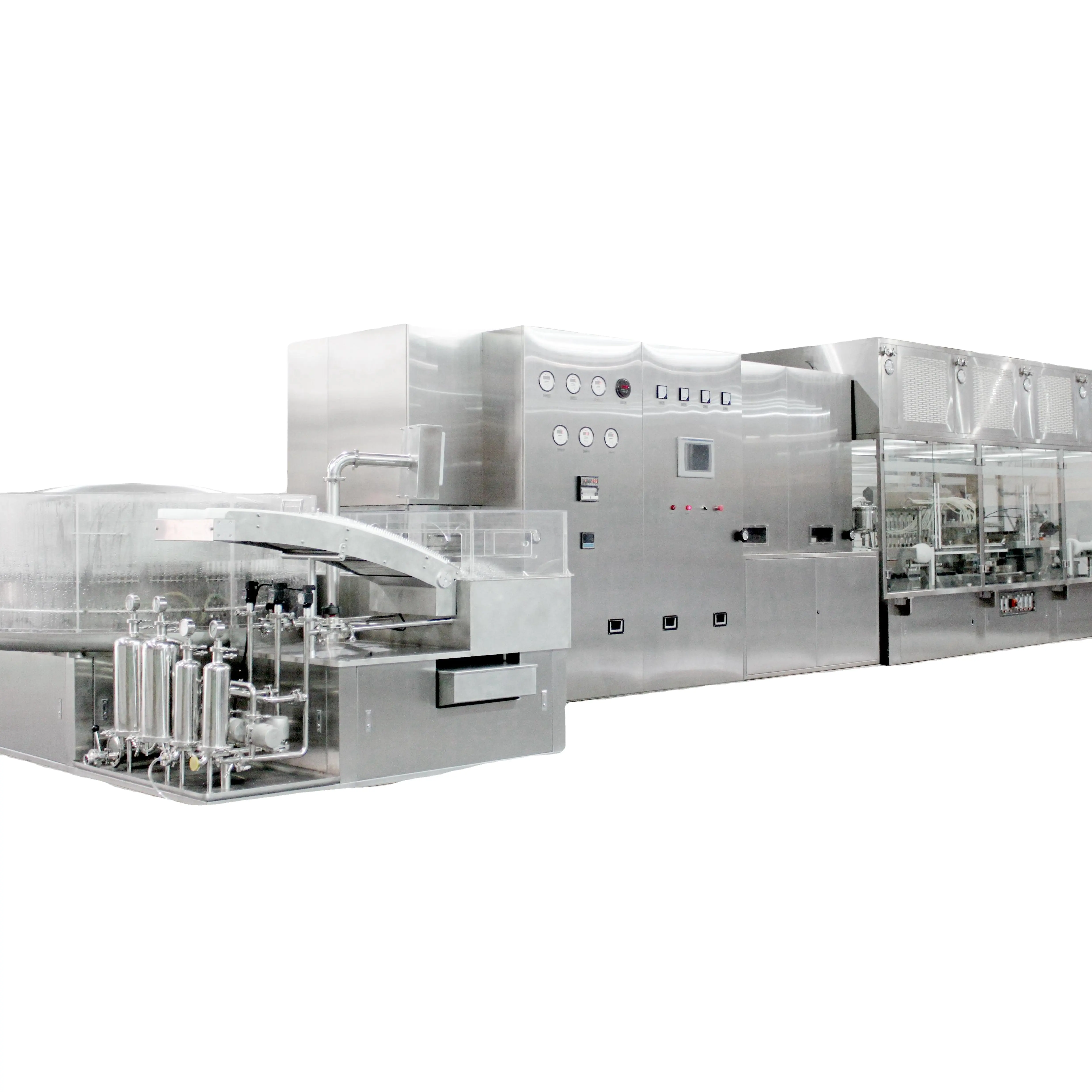 Машина для наполнения и запечатывания ампул водой для инъекций