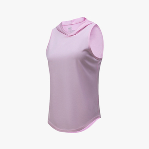 Gilet sans manches d'été pour femmes, vêtement de sport respirant et fin à séchage rapide pour la course à pied, l'entraînement, le yoga, avec capuche - Product Image 1