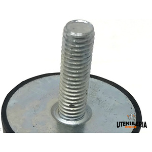 PM ตัวยึดยางทรงกระบอกป้องกันการสั่นสะเทือนพร้อมสกรูตัวผู้ M8ตัว - Product Image 2