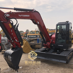Excavatrice d'<span class=keywords><strong>occasion</strong></span> <span class=keywords><strong>YANMAR</strong></span> VIO80, petite pelle hydraulique sur chenilles 100% originale, modèles <span class=keywords><strong>Yanmar</strong></span> VIO55 VIO75 VIO80, mini-excavatrice - Product Image 1