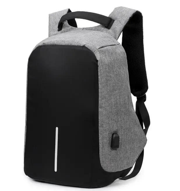 2022 Wholesale Unisex Laptop Backpack High School Backpack With USB Charger