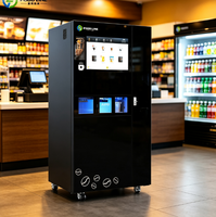 Distributeur automatique de café à paiement par pièces, pour usage scolaire