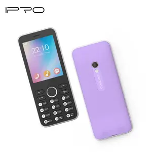 Toptan özelleştirilmiş IPRO 2.8 inç düğme özelliği telefon FM radyo ile Premium Unlocked cep telefonu