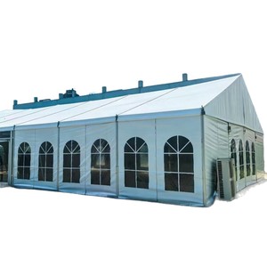 Carpa de Boda de Aleación de Aluminio 20x50m, Doble Capa de PVC Impermeable, Carpa para Eventos y Exhibiciones al Aire Libre, Uso en las Cuatro Estaciones - Product Image 1