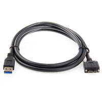 Connecteur USB Type A mâle pour vision industrielle vers Micro-B avec câble à vis de verrouillage