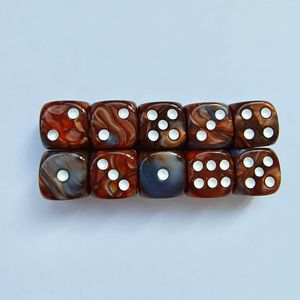 Ensemble de 10 <span class=keywords><strong>dés</strong></span> de mahjong polyédriques en acrylique avec <span class=keywords><strong>dés</strong></span> <span class=keywords><strong>à</strong></span> six <span class=keywords><strong>faces</strong></span>, sac <span class=keywords><strong>à</strong></span> <span class=keywords><strong>dés</strong></span>, design ciel étoilé - Durable et écologique - Product Image 2