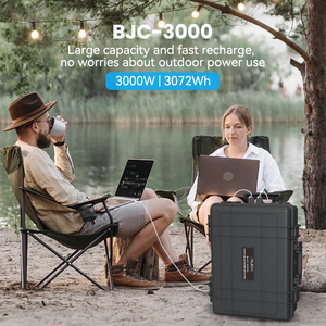 Station d'alimentation portable à énergie solaire 3000W, batterie LifePO4, générateur portable - Product Image 4