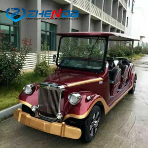 Zhenda - Carro de Golf Eléctrico de Lujo Clásico para 8 Pasajeros, Tipo Roadster, para Aeropuertos, Precio Bajo, Henan - Product Image 2